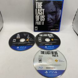The Last of Us PART 1 REMASTERED and Last of Us PART 2 II PlayStation 4 PS4 lot