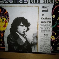 Jim Morrison Blue Jean Jacket Patch 