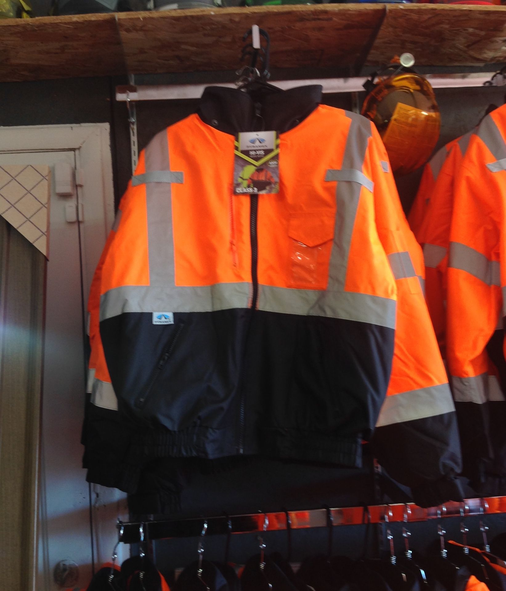 Class 3 High Visibility Safety Jacket with Removable Fleece