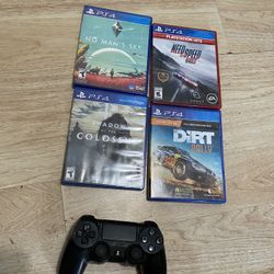 Ps4 Games And Controller 