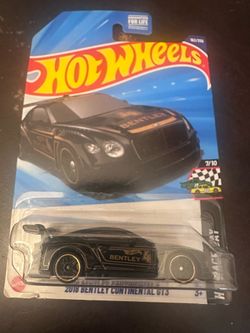 2025 Hot Wheels 2018 Bentley Continental GT3 Dark Blue 162/250