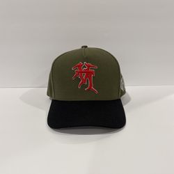 KTH KTHLA Kill The Hype LA Sacred Olive SnapBack, LA Dodgers, Breezy, Like New