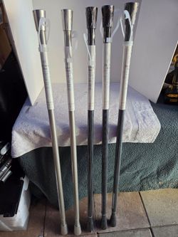 Threshold 43"-72" Shower Curtain Rod $8 ea. Brand new (Price Is Firm)