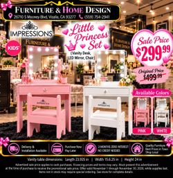 (KIDS) little Princess Vanity set