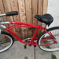 Schwinn Red Bike , 26”tire Size 