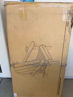 Folding Adirondack Chair in Box