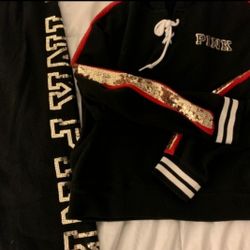 Victoria secret pink sale sweatsuit for sale