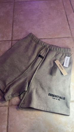 Dark grey Essentials shorts