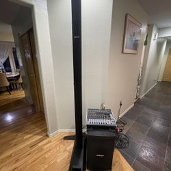Bose L1 Model II come with Bass 2 Subwoofer & ( An Extra $100) Behringer X1222 Mixer 