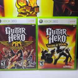 Guitar Hero lot bundle for Xbox 360