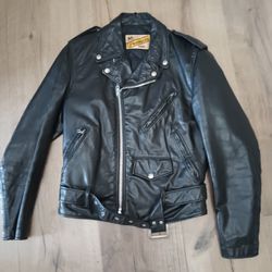 Schott Perfecto leather motorcycle jacket