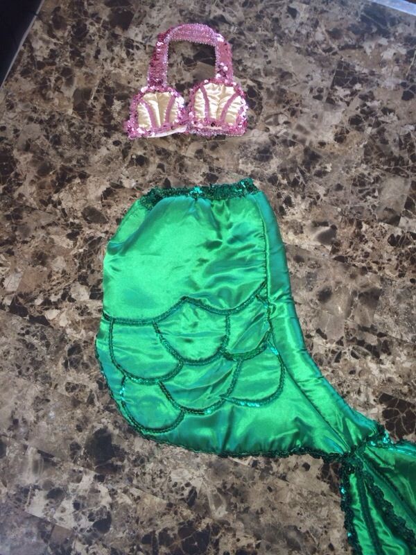 Custom made mermaid costume size 2