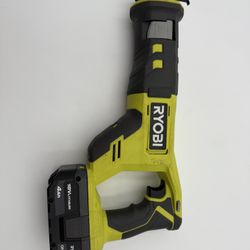 Cordless Reciprocating Saw Ryobi ONE+ HP 18V with Battery  