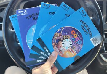 5 Disney Blu-ray DVDs for sale!