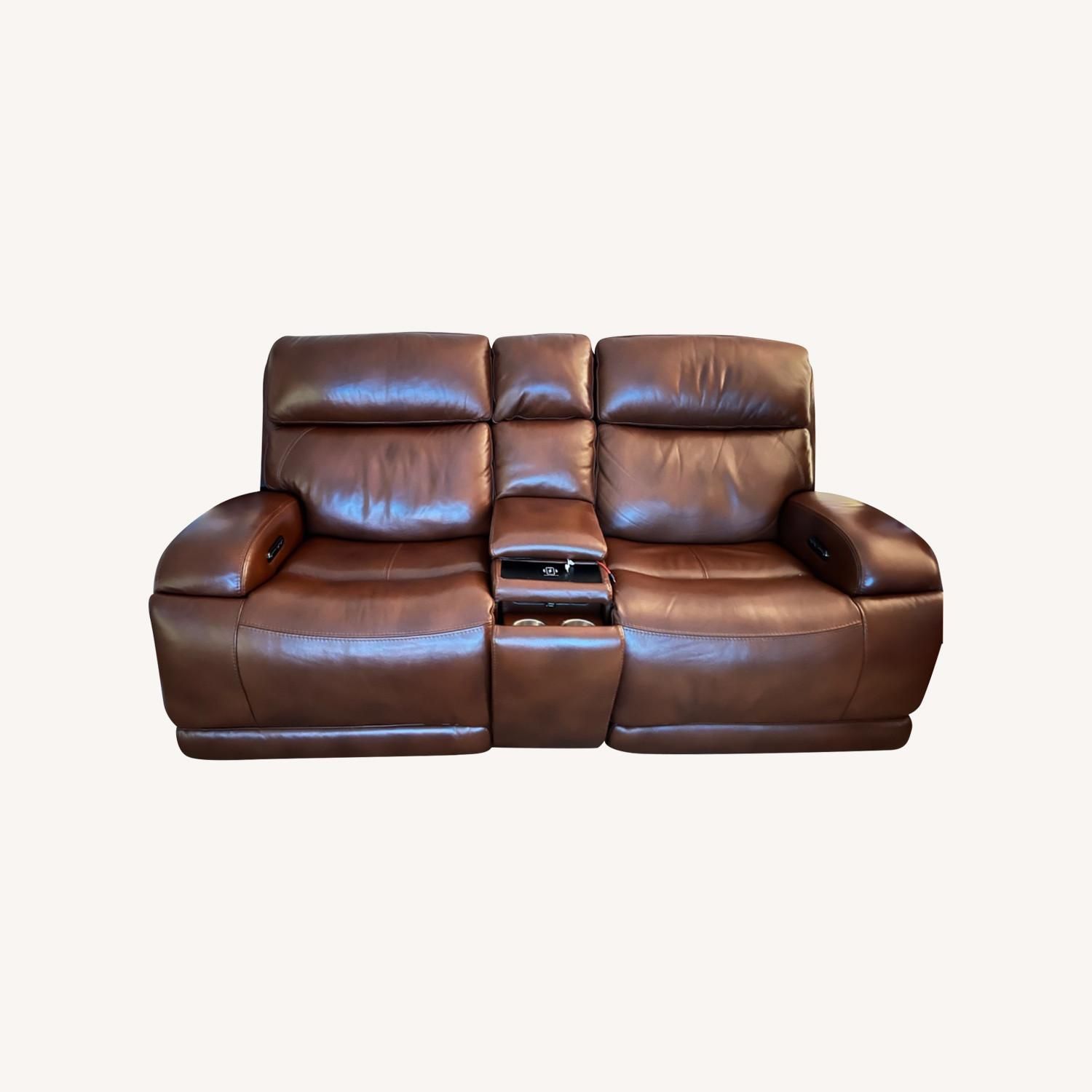 Living Spaces Zero Gravity Reclining Couch 