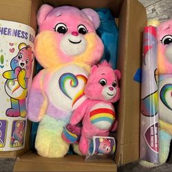 Carebears rainbow heart all for $15