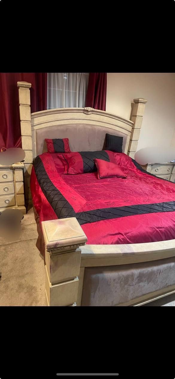 Used California King Full Bedroom Set