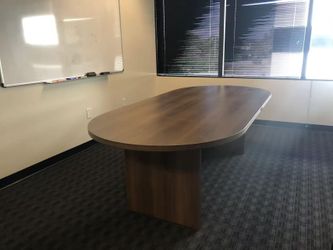 Office oval conference table