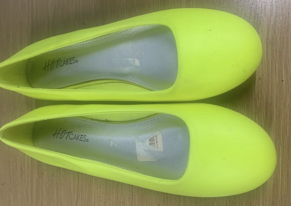 Neon Hotcakes Flats