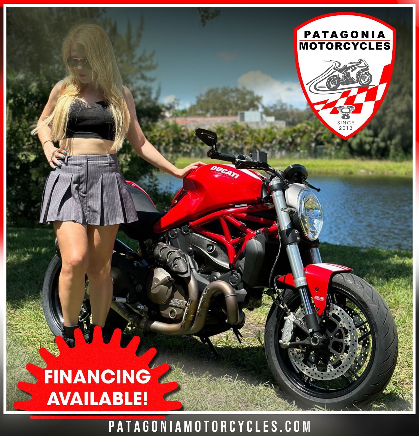 2015 DUCATI MONSTER 821