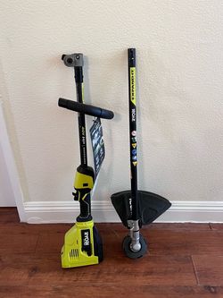 Ryobi 40V HP Brushless String Trimmer with Expand-It Edger Attachment