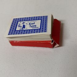 The Camper’s Knot Tying Game Card Game