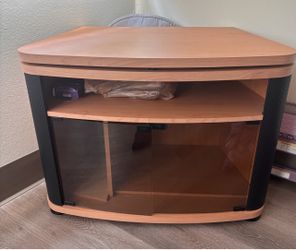 Wooden tv stand