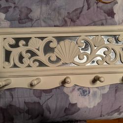 Mirrored Clothing Rack