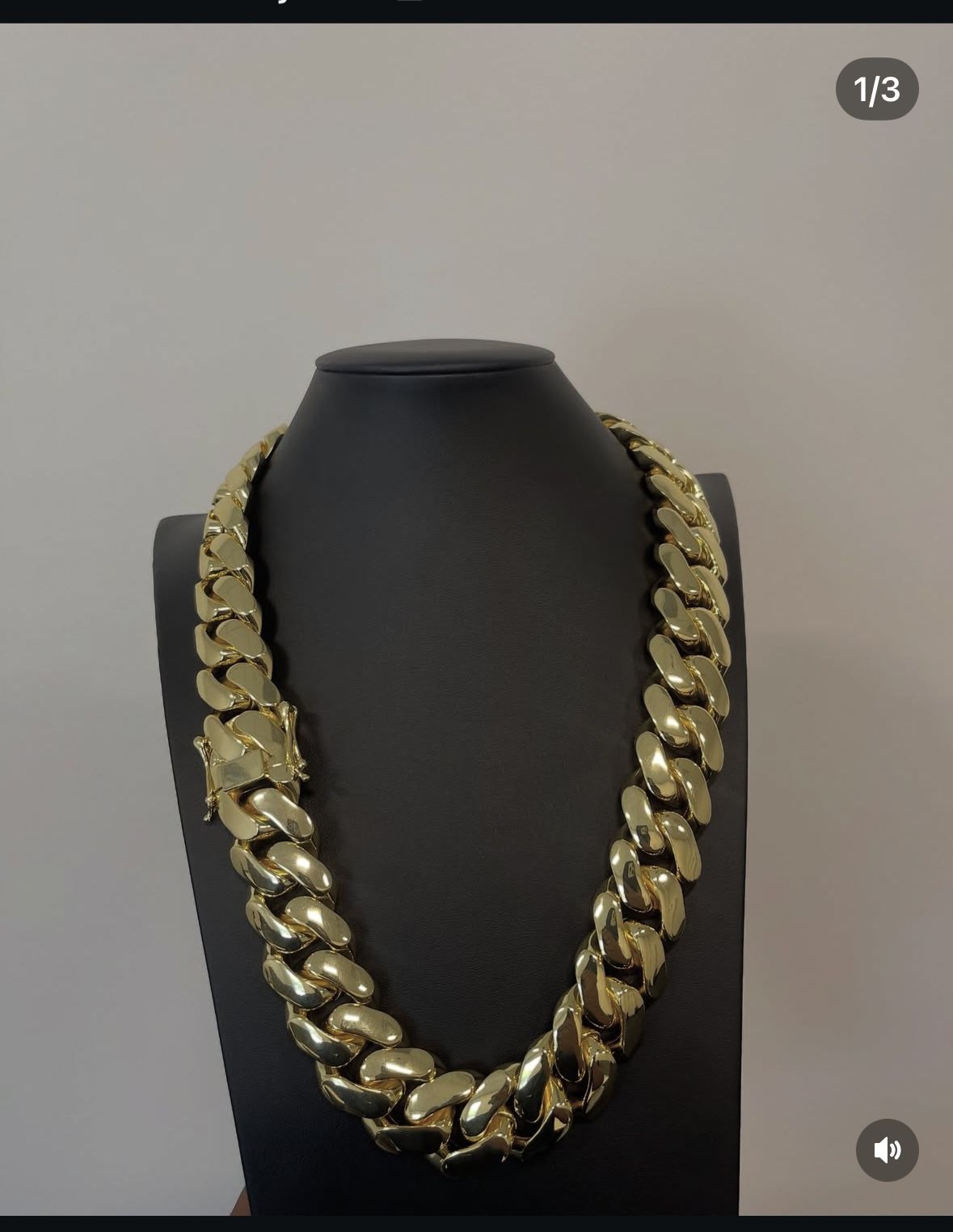 Gold Cuban Link Chain