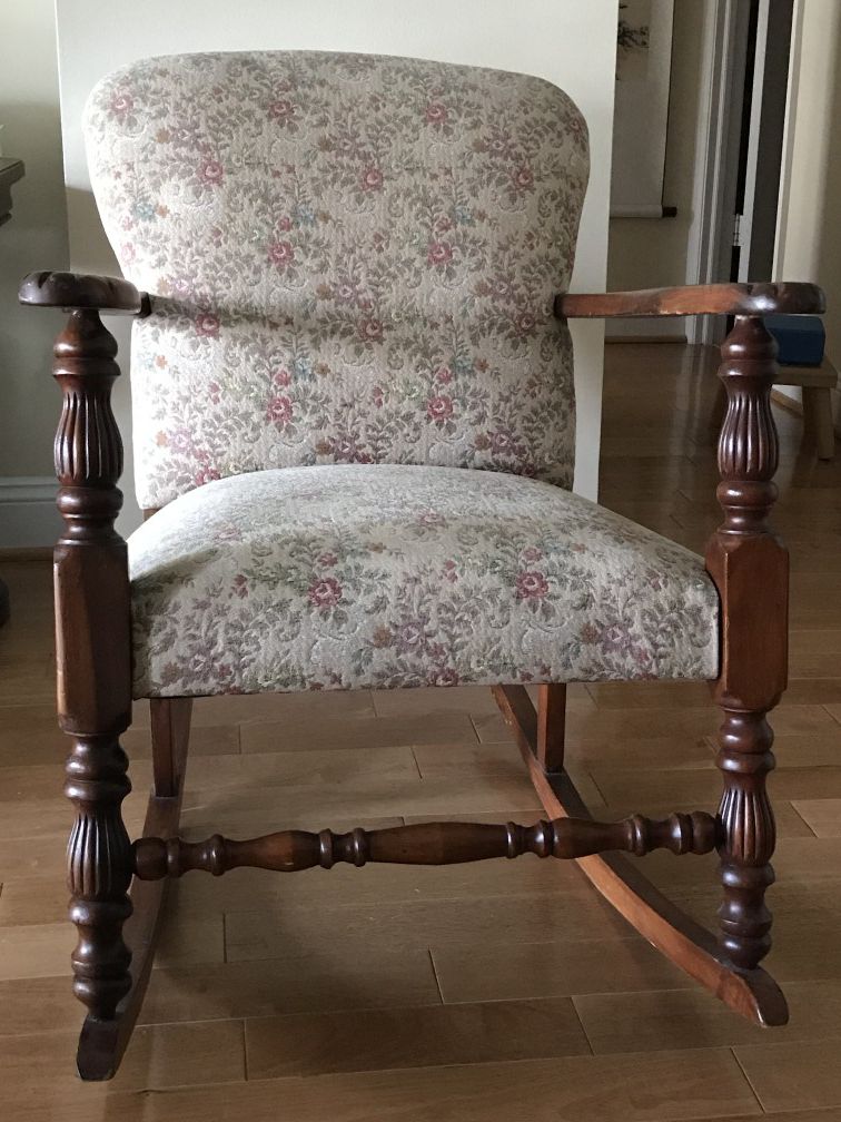 Upholstery rolling chair
