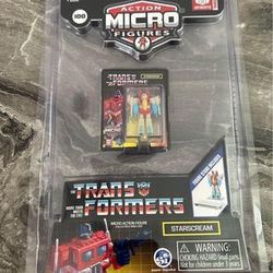 new sealed micro action figures transformers starscream