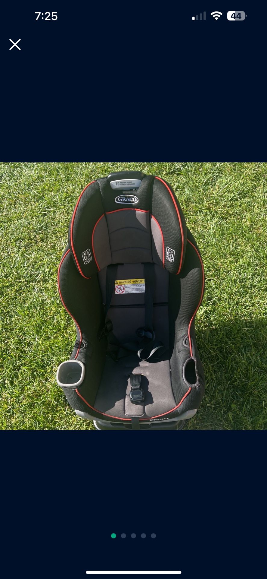 Graco Extend2Fit Convertible Car Seat, Ride Rear Facing Longer with Extend2Fit, 