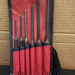 Snap-on Tools 6 pc Long Pin Punch Set