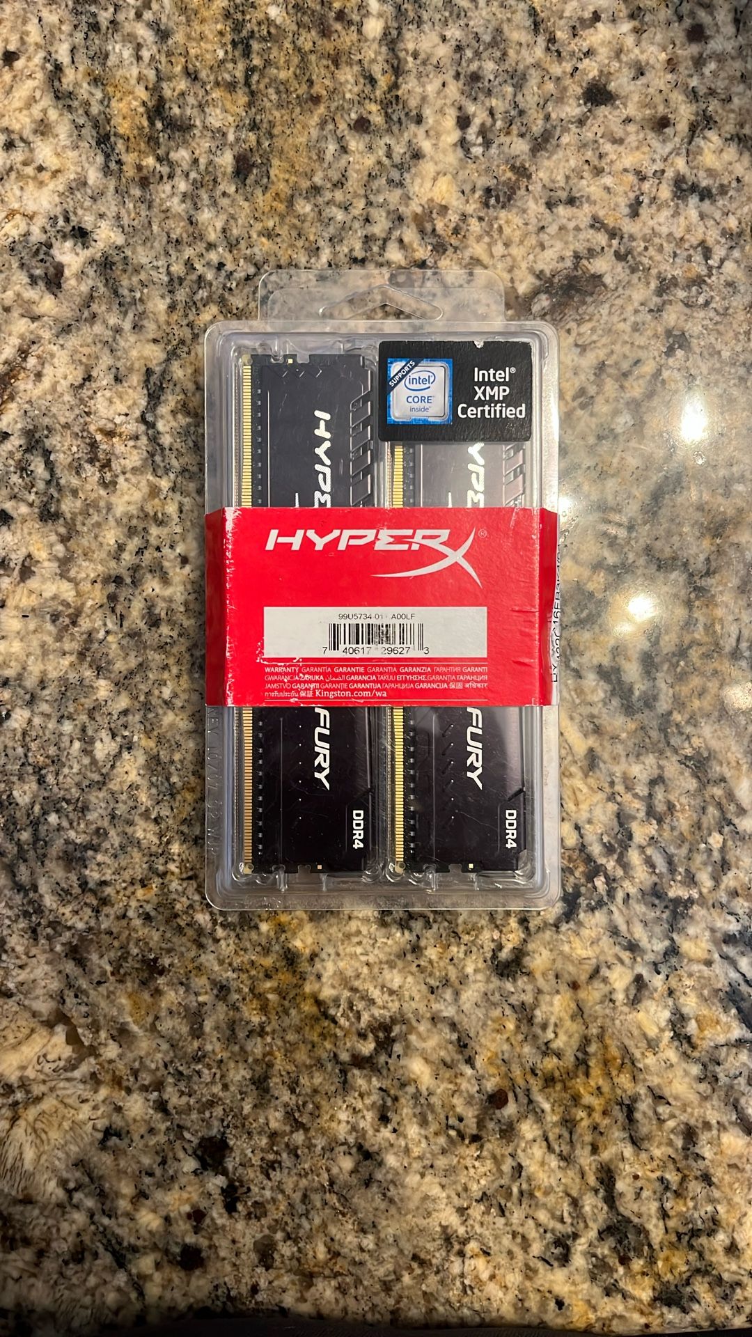 Hyper Fury 64gb (4x 16gb) PC RAM
