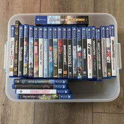 PS4 With Games And Electronics