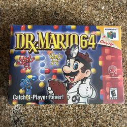 SEALED Dr Mario 64