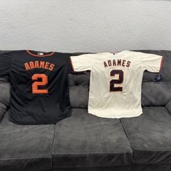San Francisco Giants Willy Adames Jerseys Men Size S-3XL