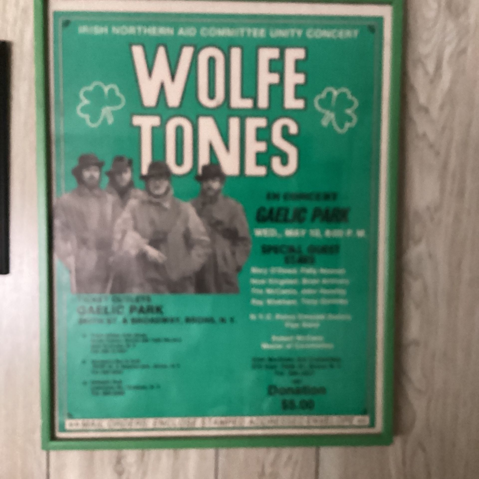 The Wolf Tones Irish Dublin Band