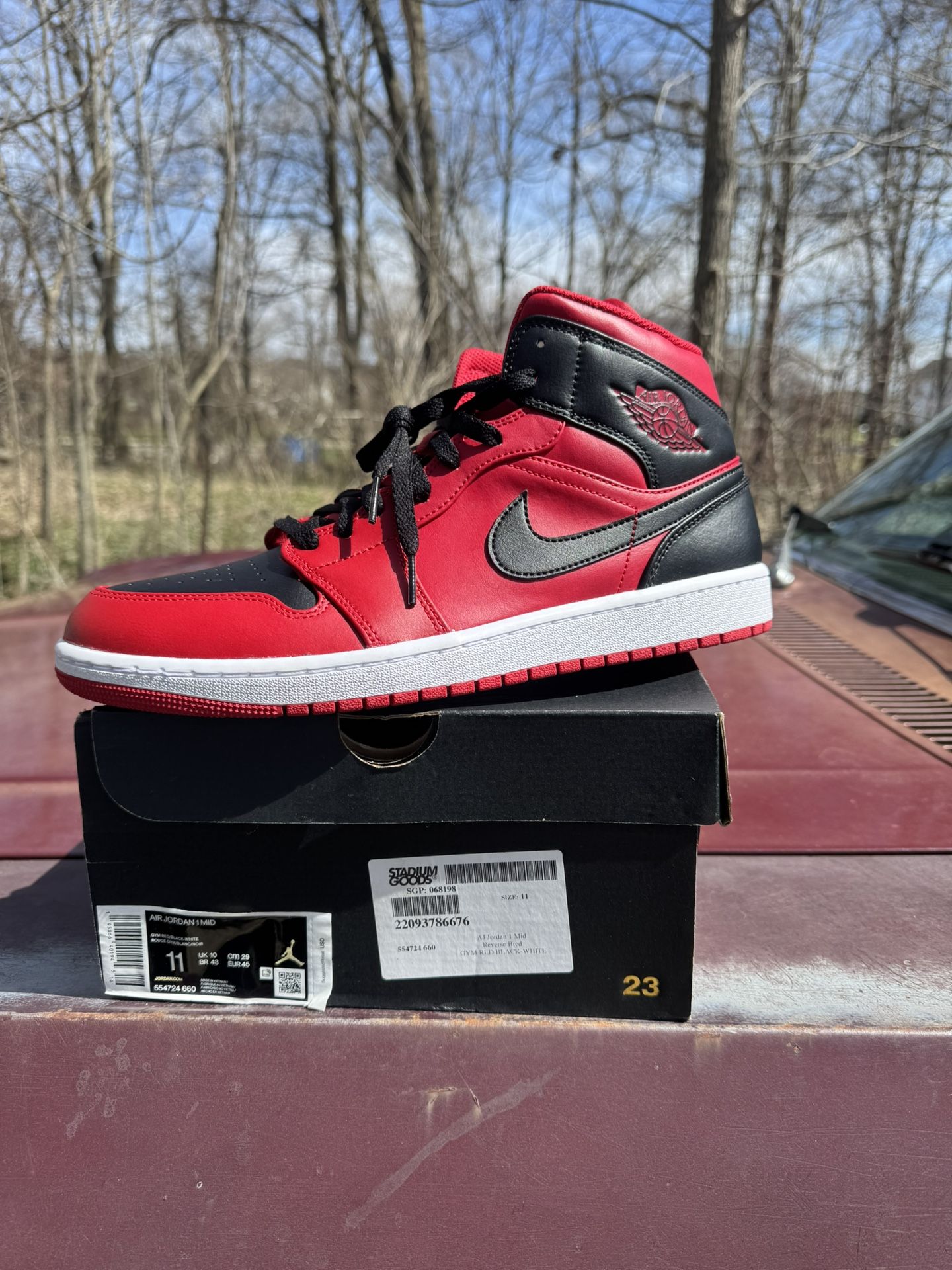 Jordan One Reverse Bread