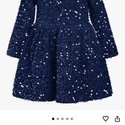 Girls Sequin Dress 
