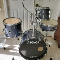 Sonor 4pc Drum Set Compact