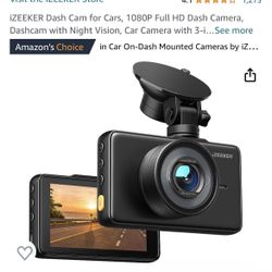 Dash Cam for Cars, 1080P Full HD Dash Camera, Dashcam with Night Vision,