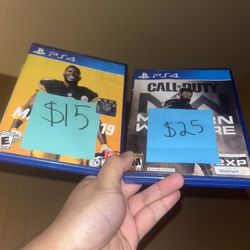 PlayStation 4 & 5 Video Game PS5 PS4 Call Of Duty Modern Warfare Madden NFL Football 19