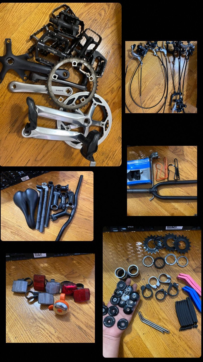 Fixie/bike Parts Read Description