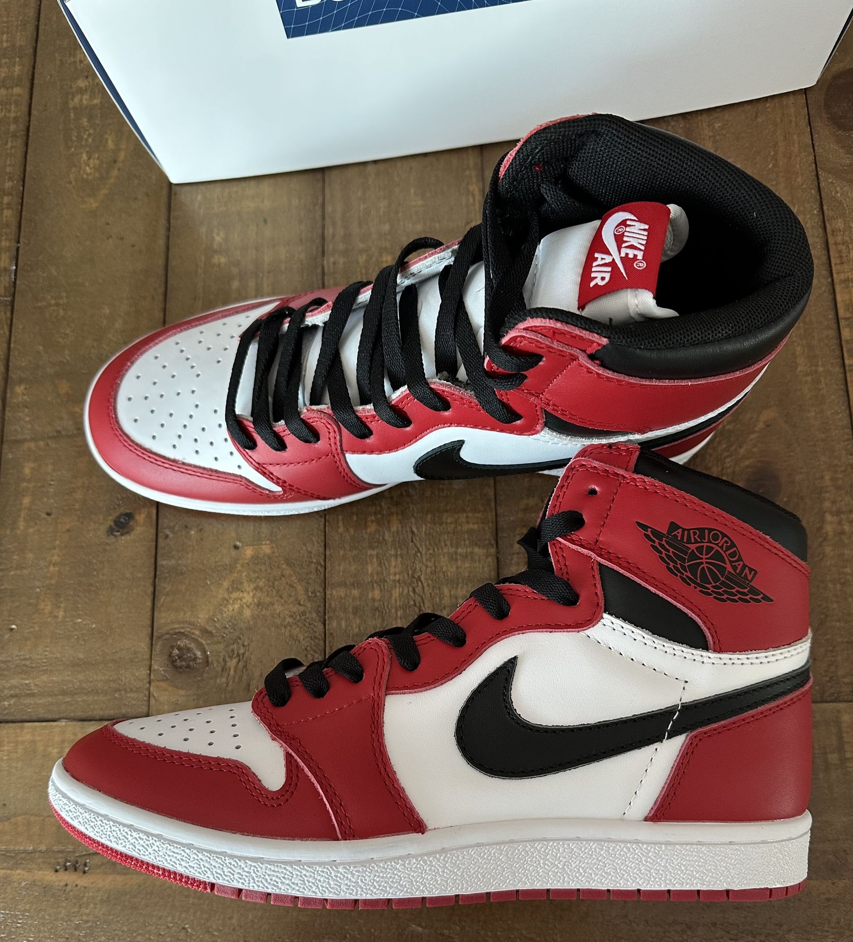 Jordan 1 High 85 Chicago Custom By DB Mens Size 9