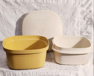 Vintage TUPPERWARE full 3-piece Steam 'n Serve (A Must Have) 