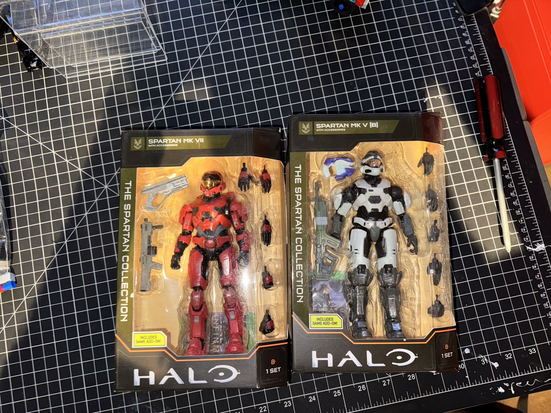 Halo Figures- Spartan Collection - Mk Vii - Mk 6