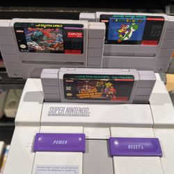 Super Nintendo & Games