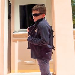 Lands End Boys Spring Fleece Size Youth Large 10years Old 