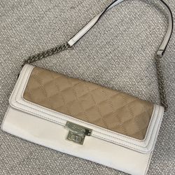 Calvin Klein  leather clutch, shoulder bag  